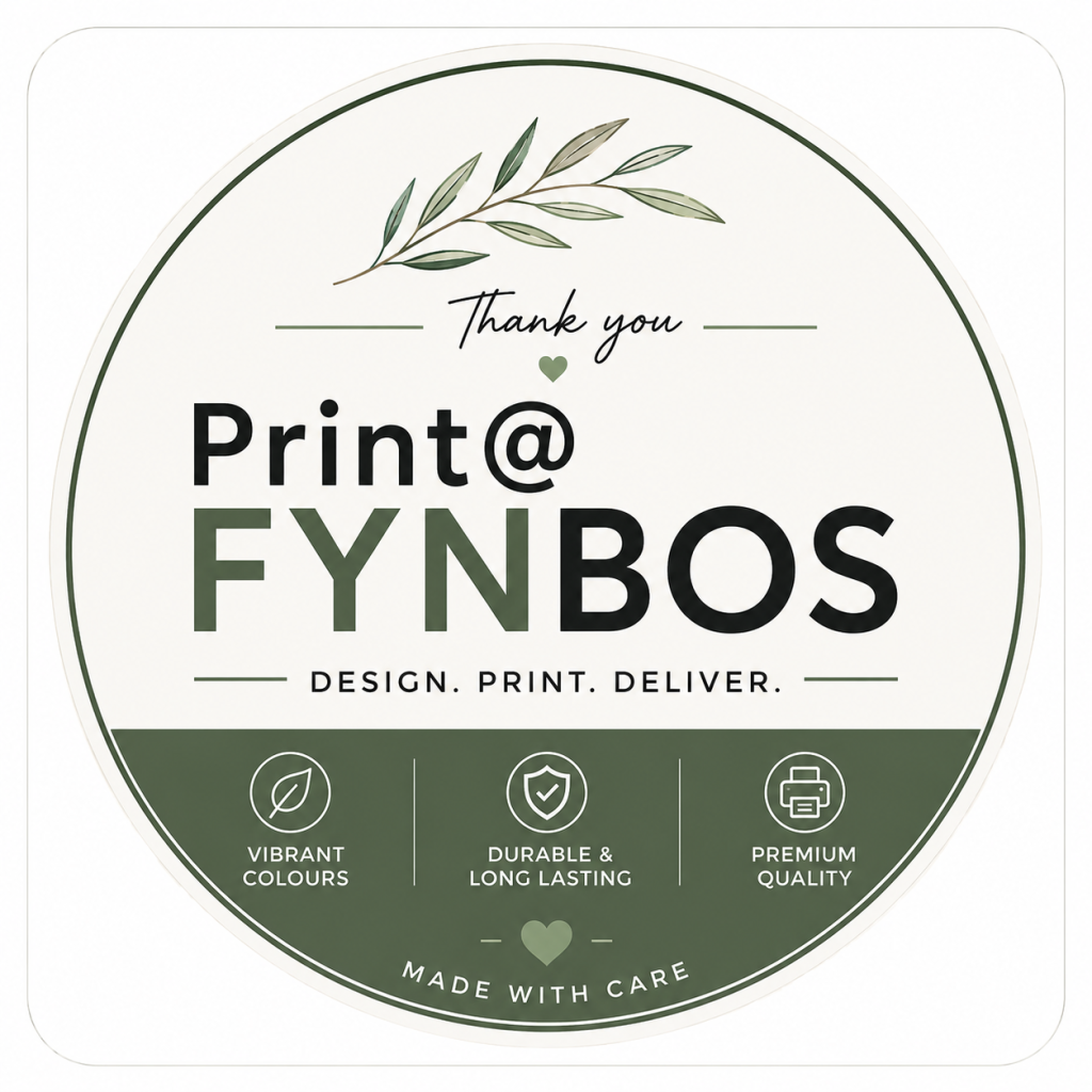 Digital Printed Label