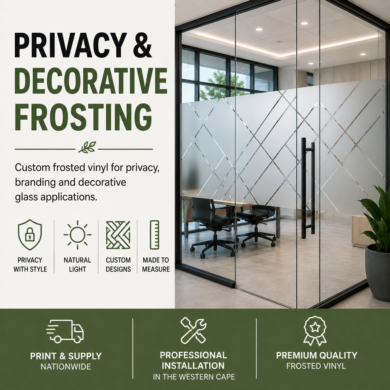 Privacy & Decorative Frosting